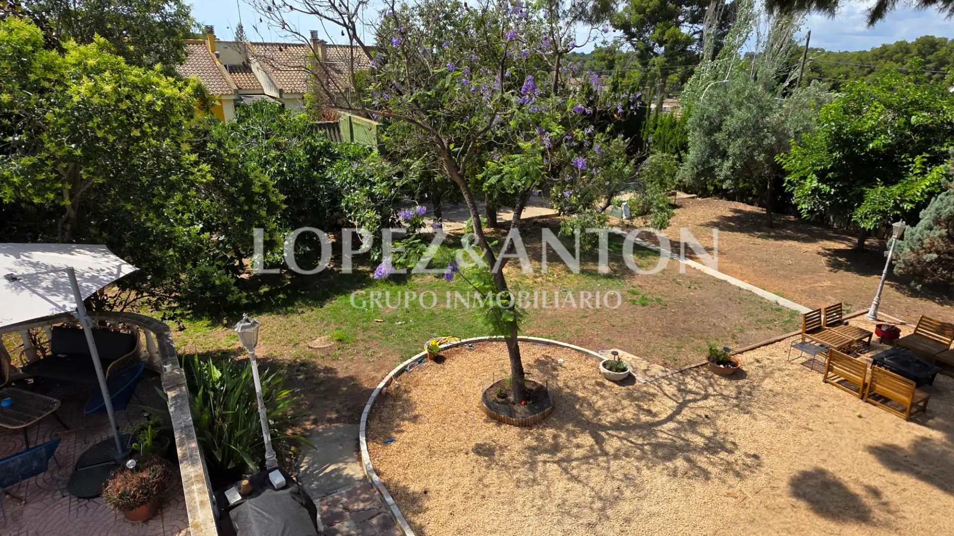 Jardín de Casa o chalet en venta en Paterna con Aire acondicionado, Jardín privado y Terraza