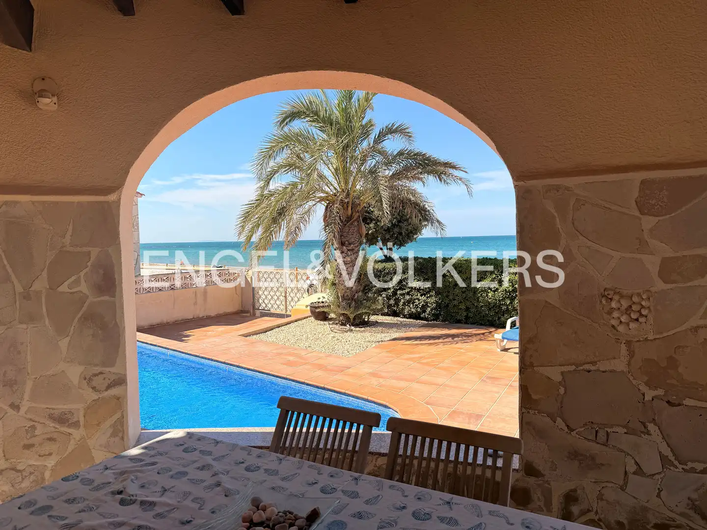 Terrassa de Casa o xalet en venda en Els Poblets amb Aire condicionat, Calefacció i Jardí privat