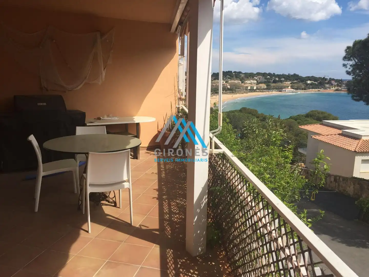 Terrassa de Apartament de lloguer en Sant Feliu de Guíxols amb Calefacció, Terrassa i Alarma