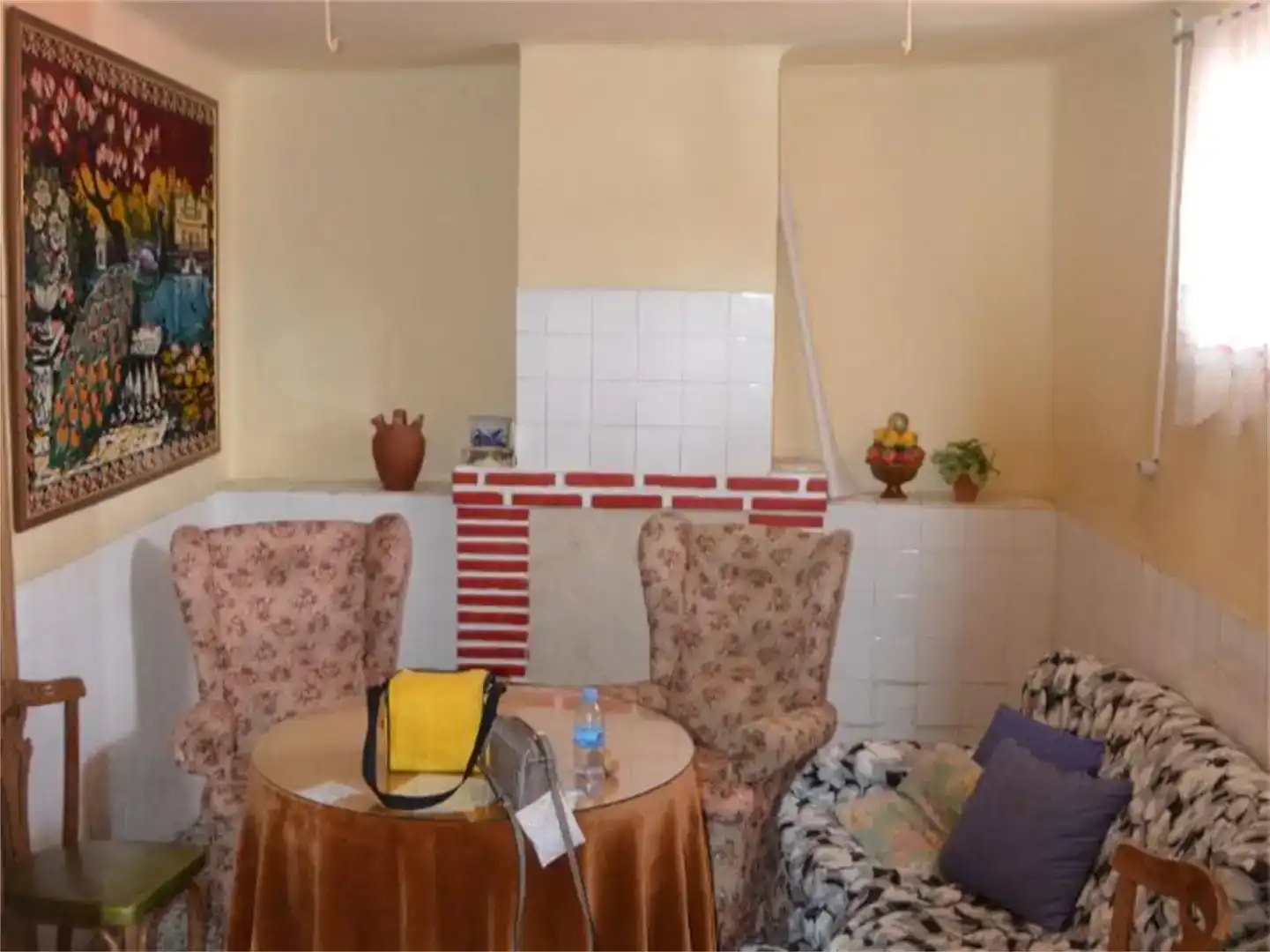Sala d'estar de Casa adosada en venda en Fuentes de Oñoro