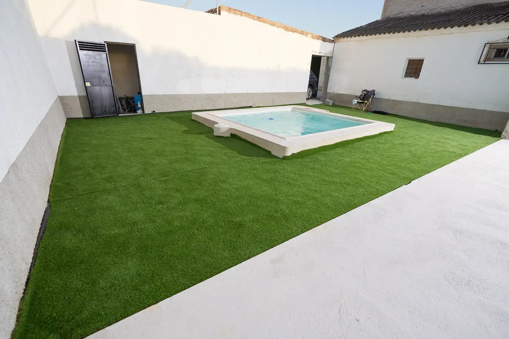 Piscina de Casa o chalet en venta en Benamaurel con Jardín privado, Terraza y Piscina