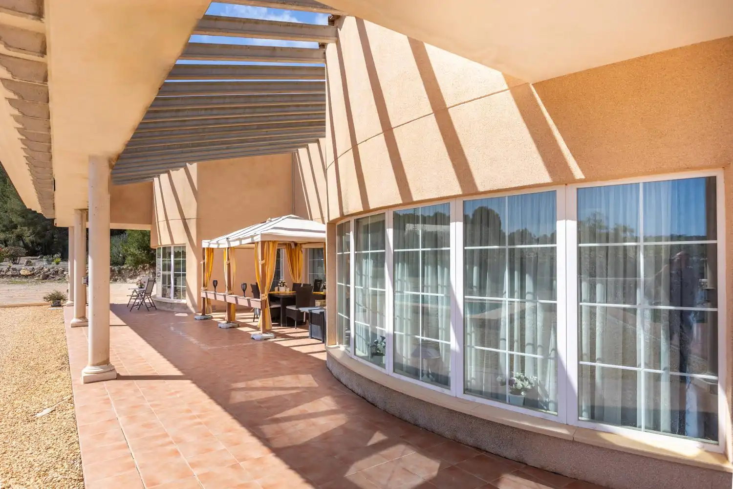 Terraza de Casa o chalet en venta en L'Alfàs del Pi con Aire acondicionado, Jardín privado y Terraza
