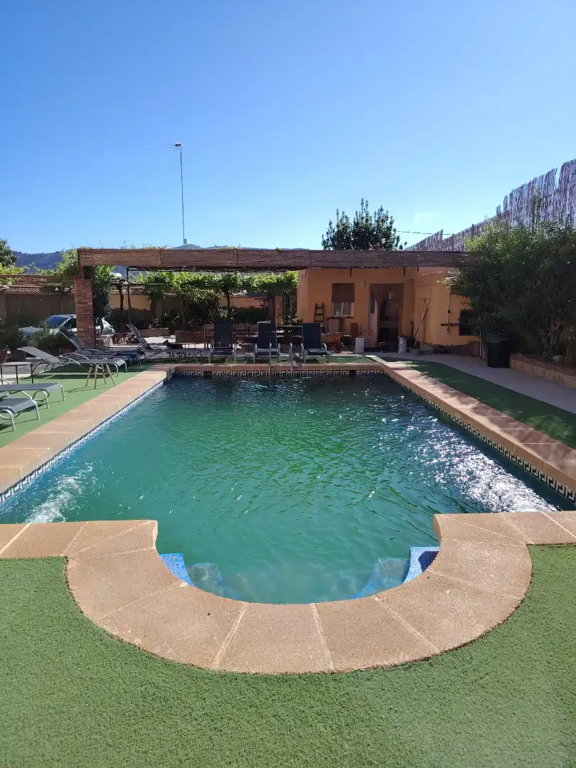 Piscina de Finca rústica en venda en Dalías amb Aire condicionat, Jardí privat i Terrassa