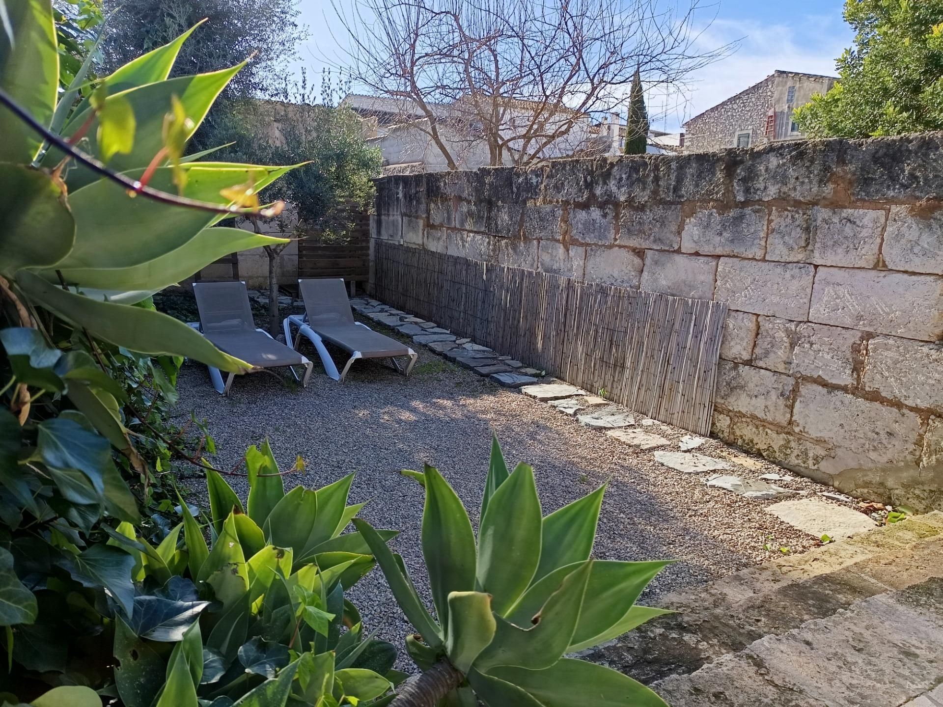 Garden of Houses for rent in Binissalem  with Air Conditioner and Private garden