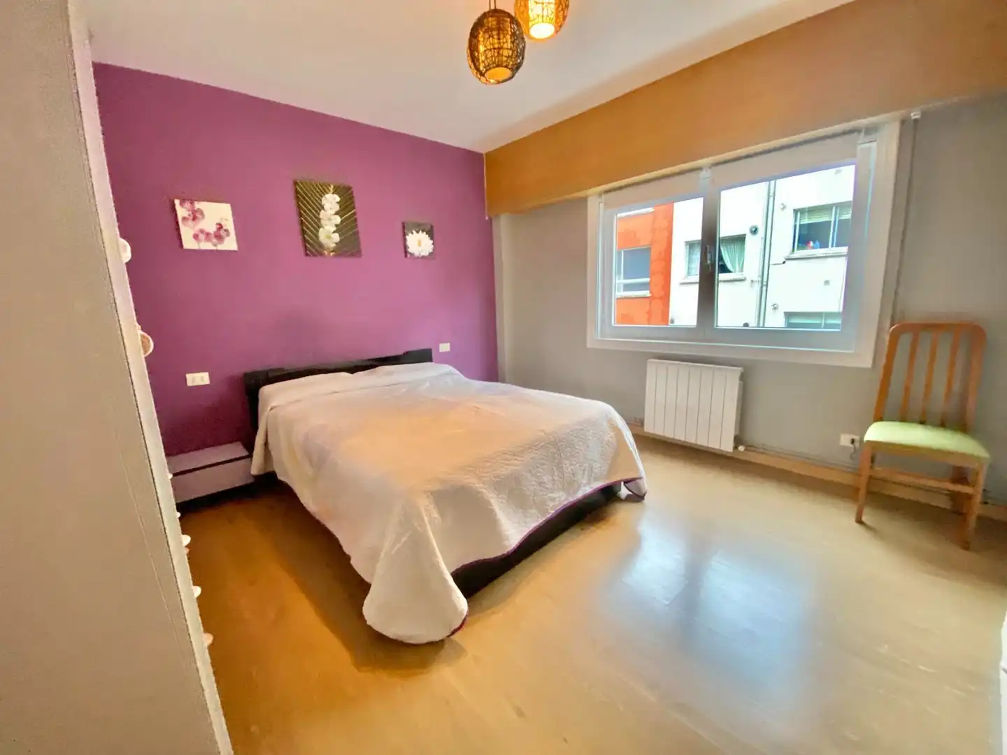 Bedroom of Flat for sale in Arteixo  with Heating, Parquet flooring and Storage room