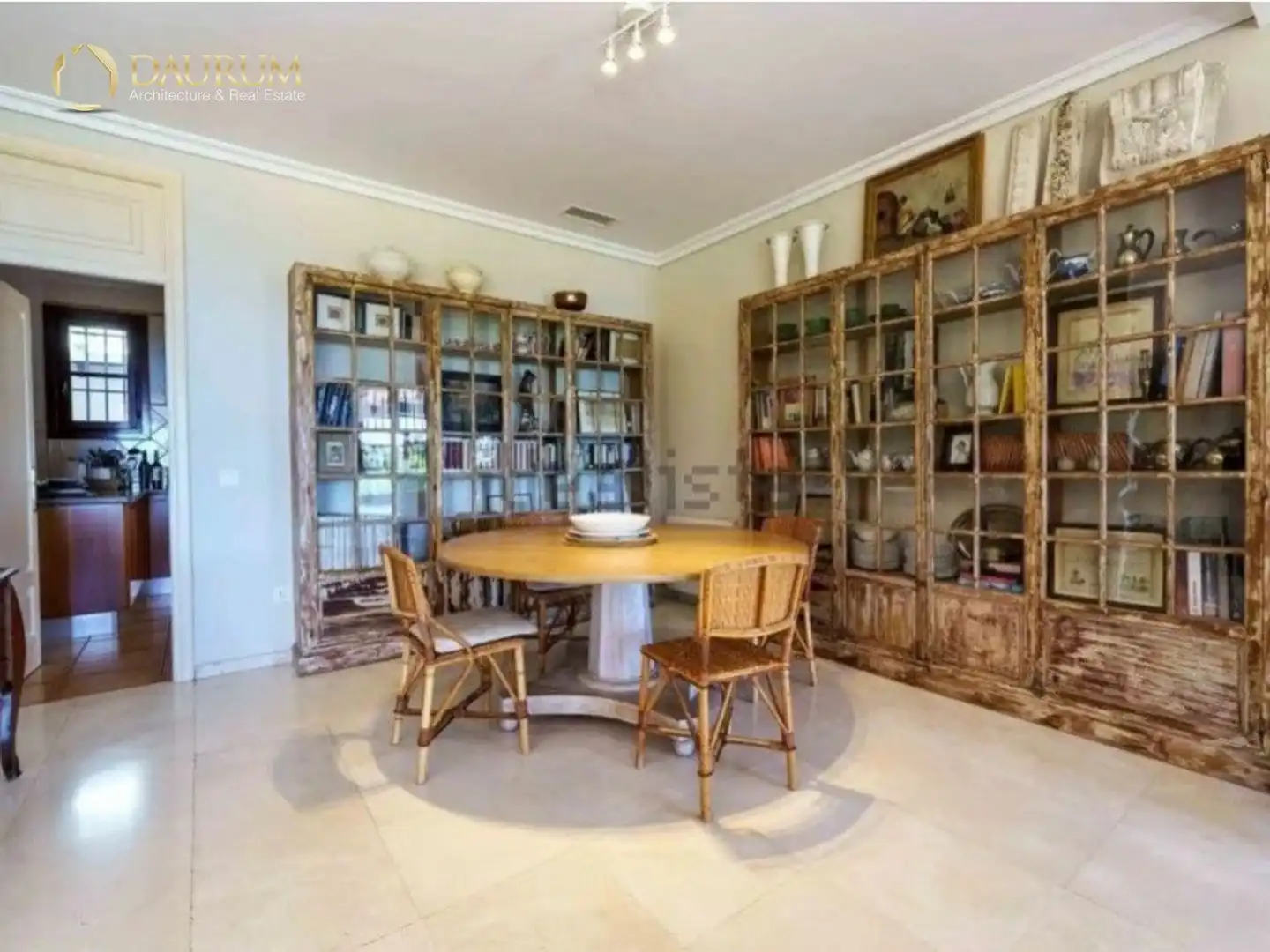 Dining room of Houses for sale in Málaga  with Air Conditioner, Private garden and Swimming Pool