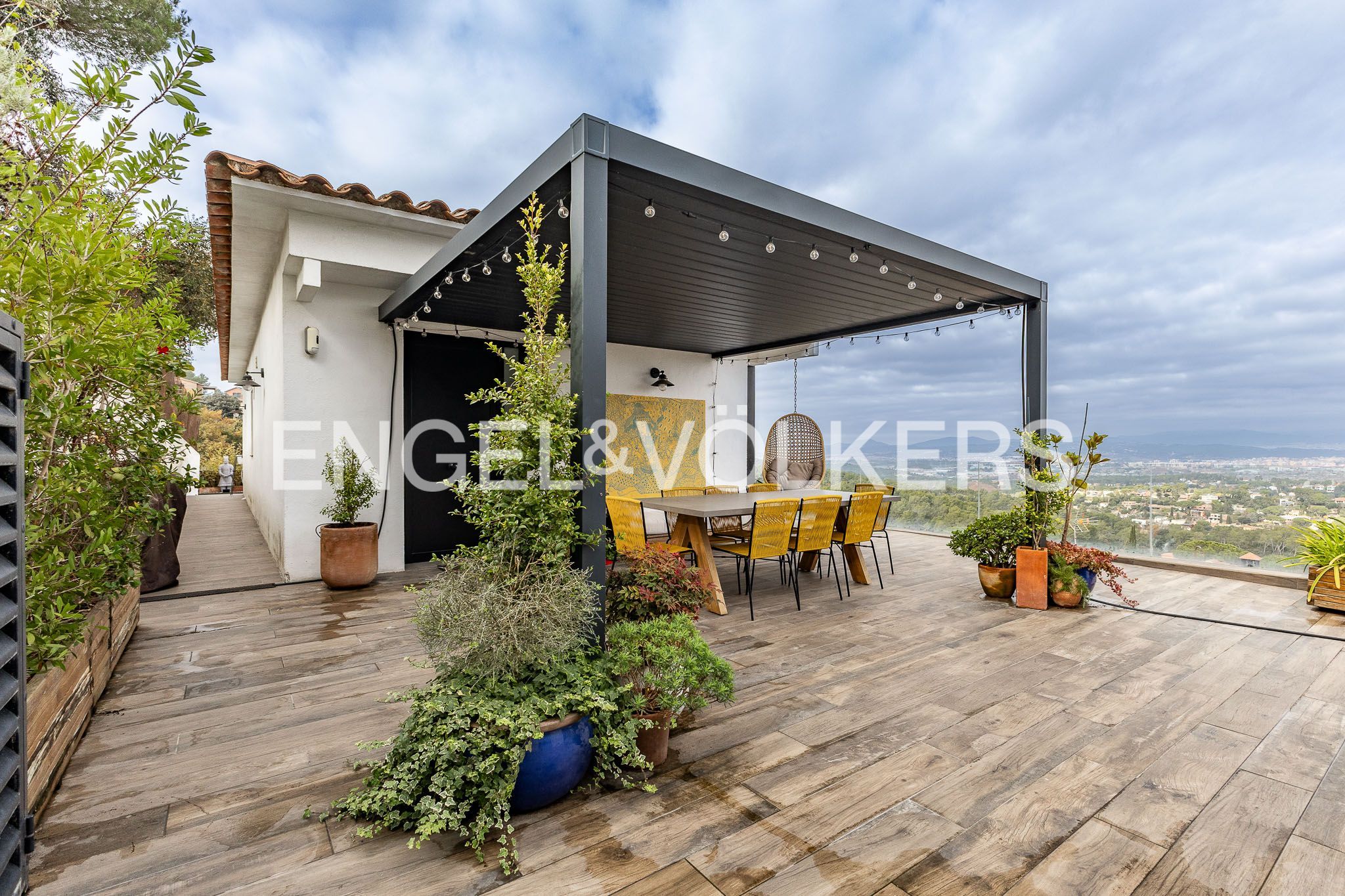 Terrace of House or chalet for sale in Sant Cugat del Vallès  with Air Conditioner, Heating and Private garden