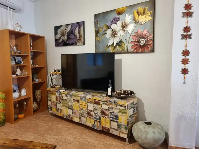 Sala de estar de Apartamento en venta en Cullera con Aire acondicionado, Calefacción y Terraza
