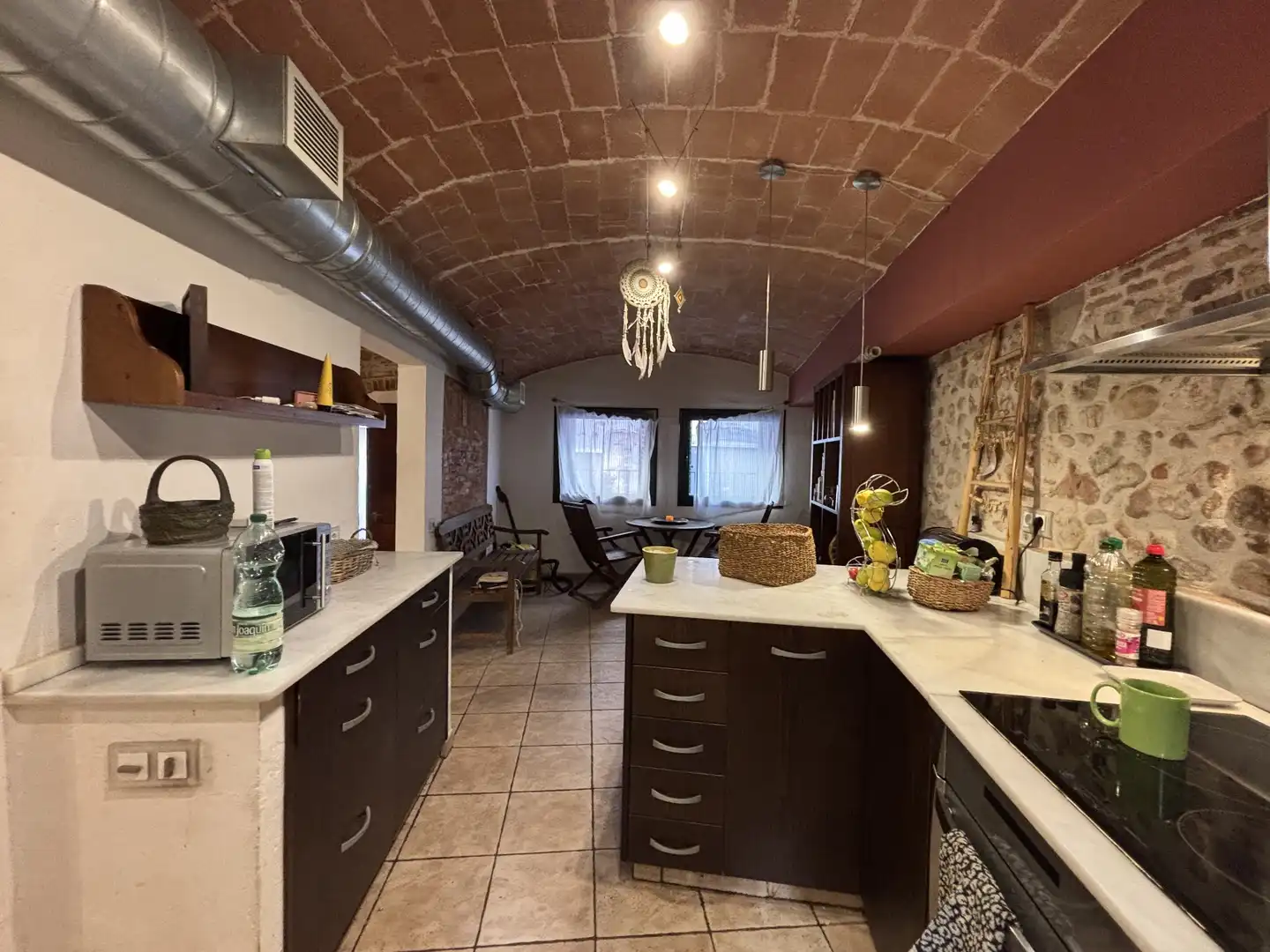 Cuina de Casa o xalet en venda en Caldes de Montbui amb Aire condicionat, Calefacció i Parquet
