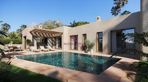 Villa de nueva construcción estilo Ibiza con características de lujo en Jávea
