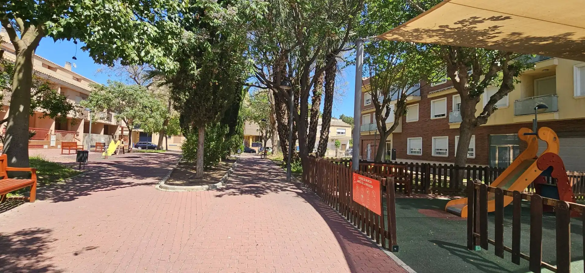 Exterior view of Flat for sale in Murcia  with Air Conditioner, Parquet flooring and Storage room