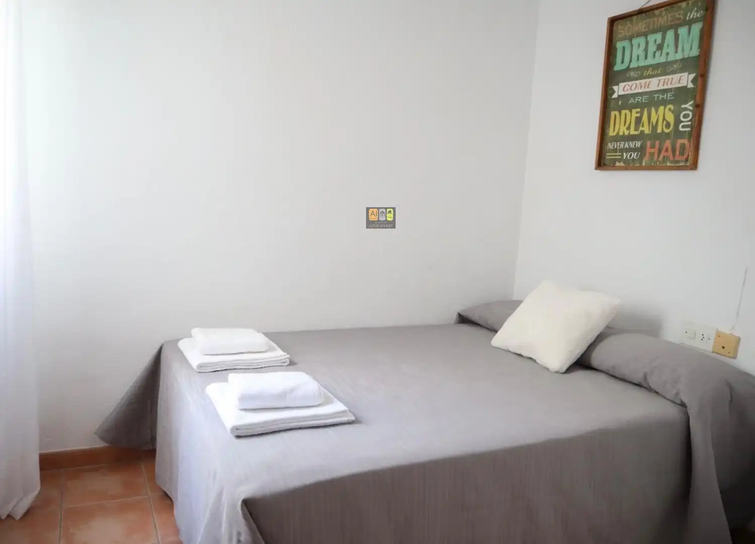 Schlafzimmer von Dachboden zur Miete in Altea mit Terrasse und Möbliert