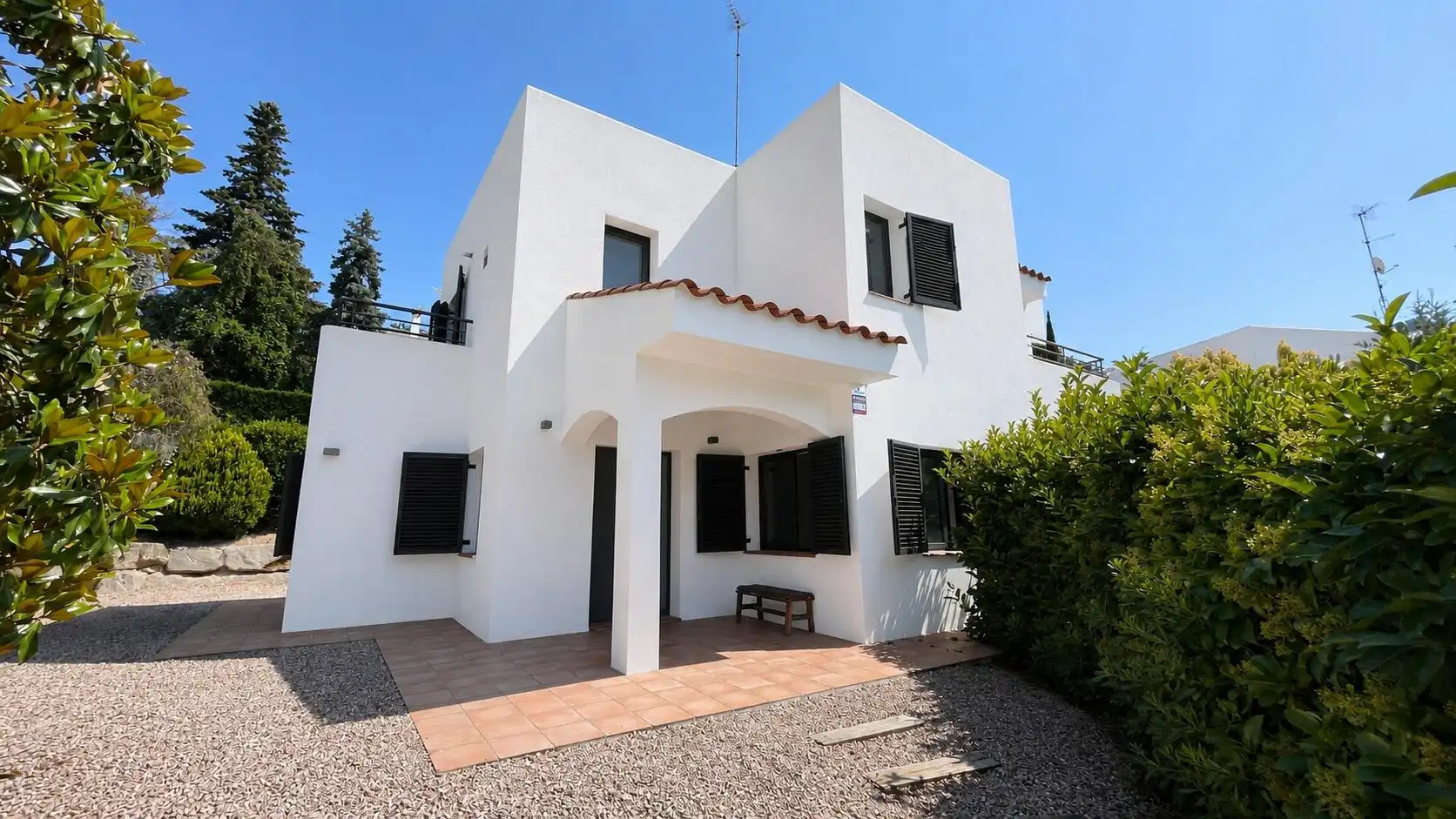 Exterior view of Houses for sale in Sant Pol de Mar  with Air Conditioner, Heating and Private garden