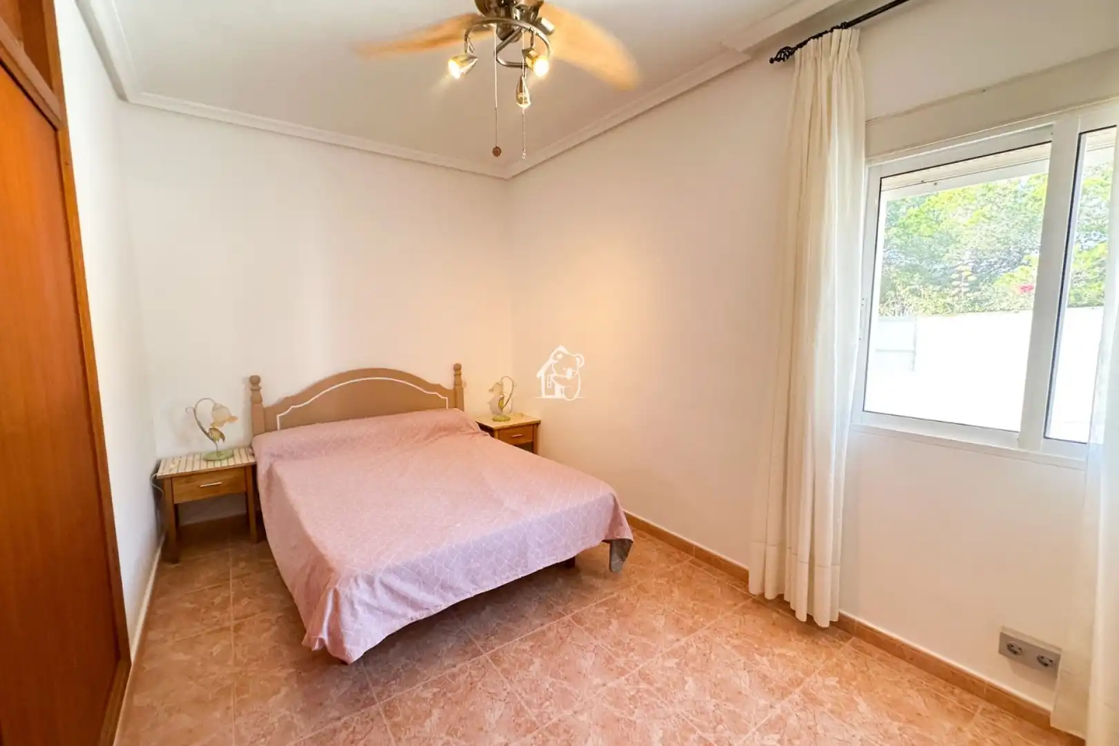 Schlafzimmer von Country house zur Miete in Pilar de la Horadada mit Privatgarten, Terrasse und Abstellraum