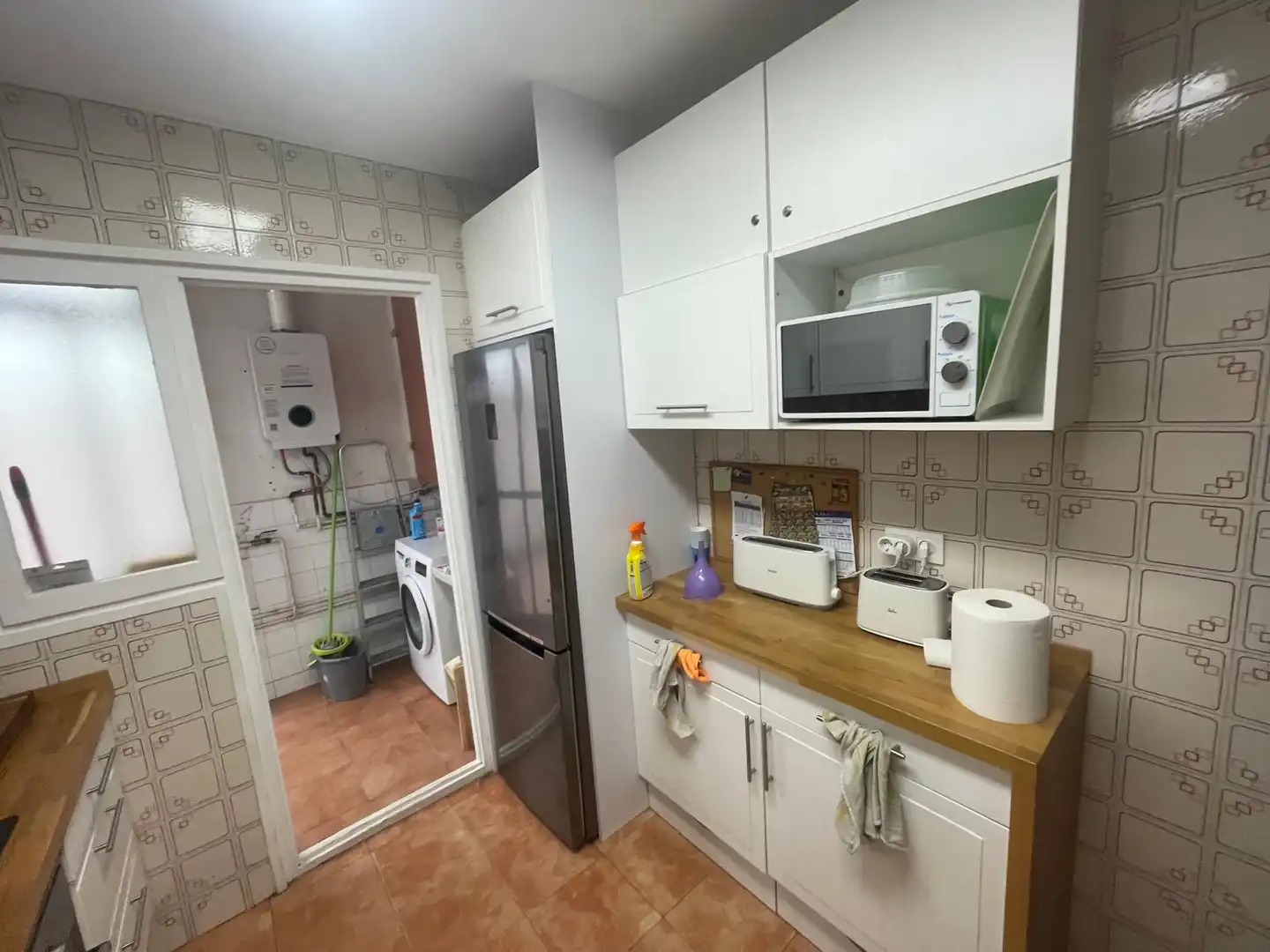 Cocina de Piso de alquiler en Tarragona con Aire acondicionado, Calefacción y Amueblado