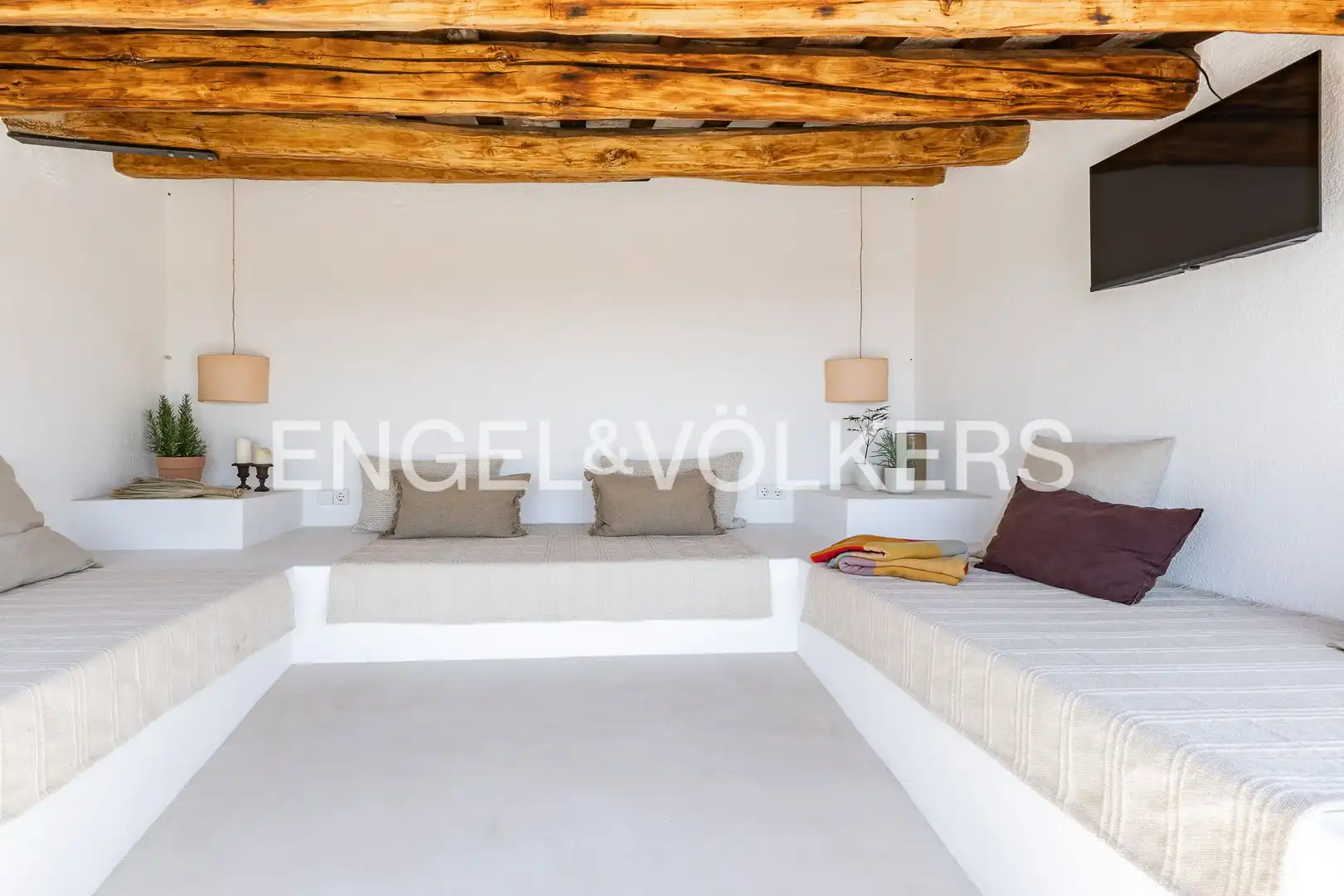 Sala de estar de Casa o chalet en venta en Vilassar de Dalt con Calefacción