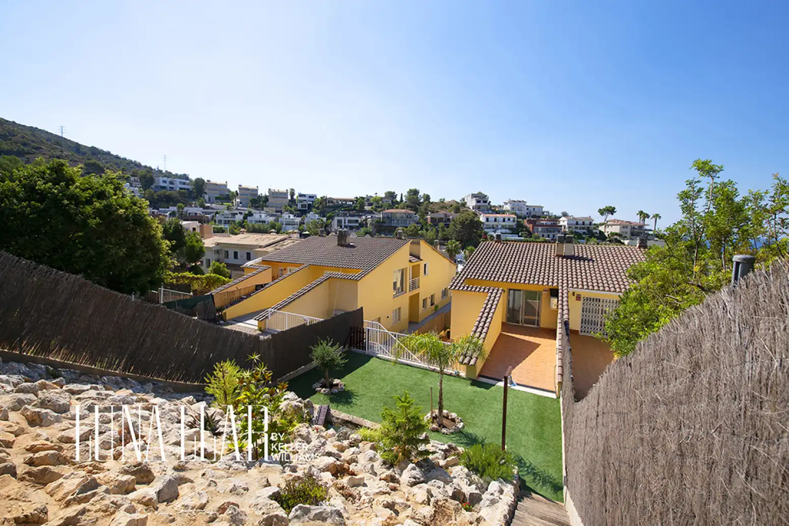 Exterior view of Detached homes for sale in Sitges  with Air Conditioner, Heating and Private garden