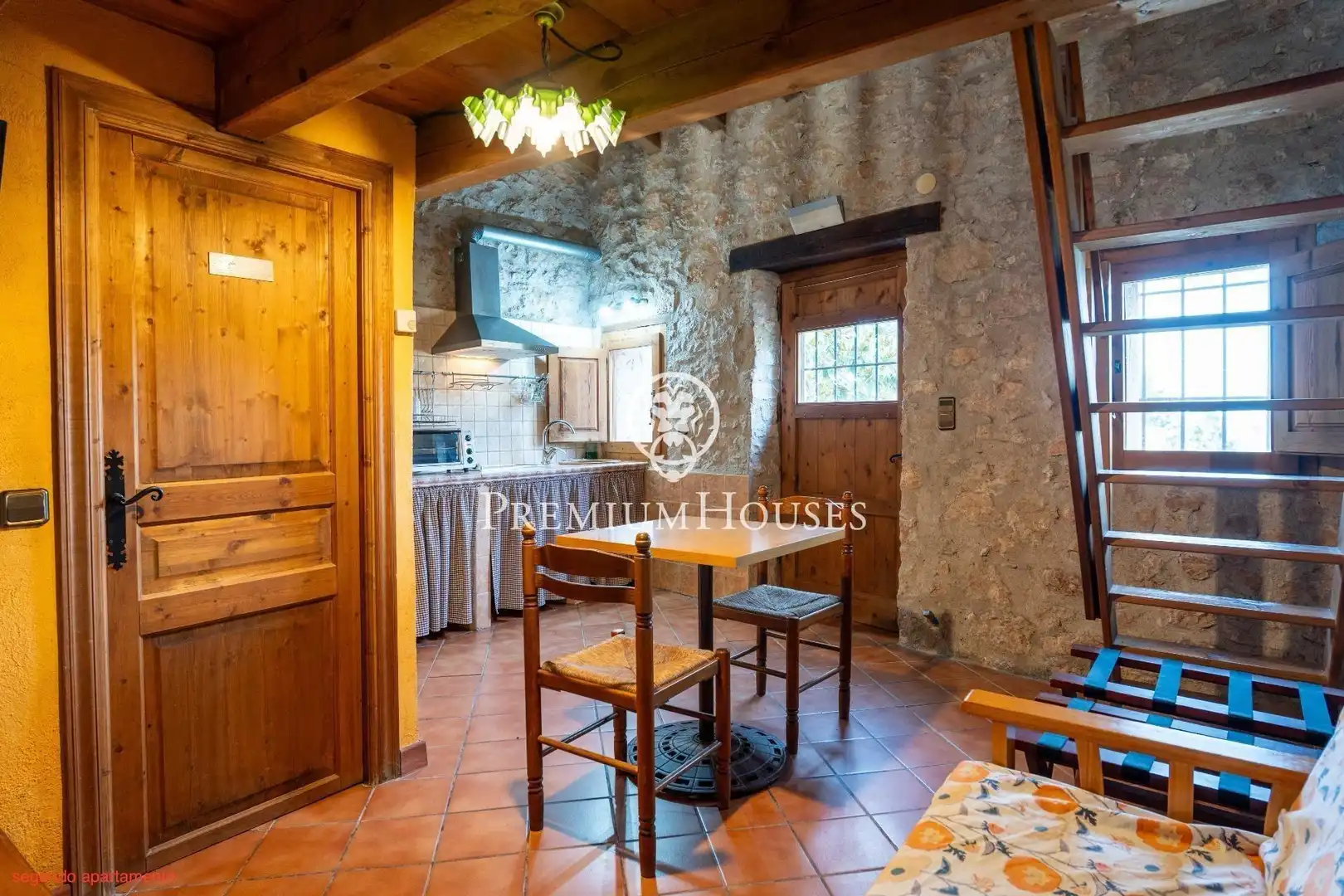 Cocina de Finca rústica en venta en Montblanc con Calefacción, Jardín privado y Terraza