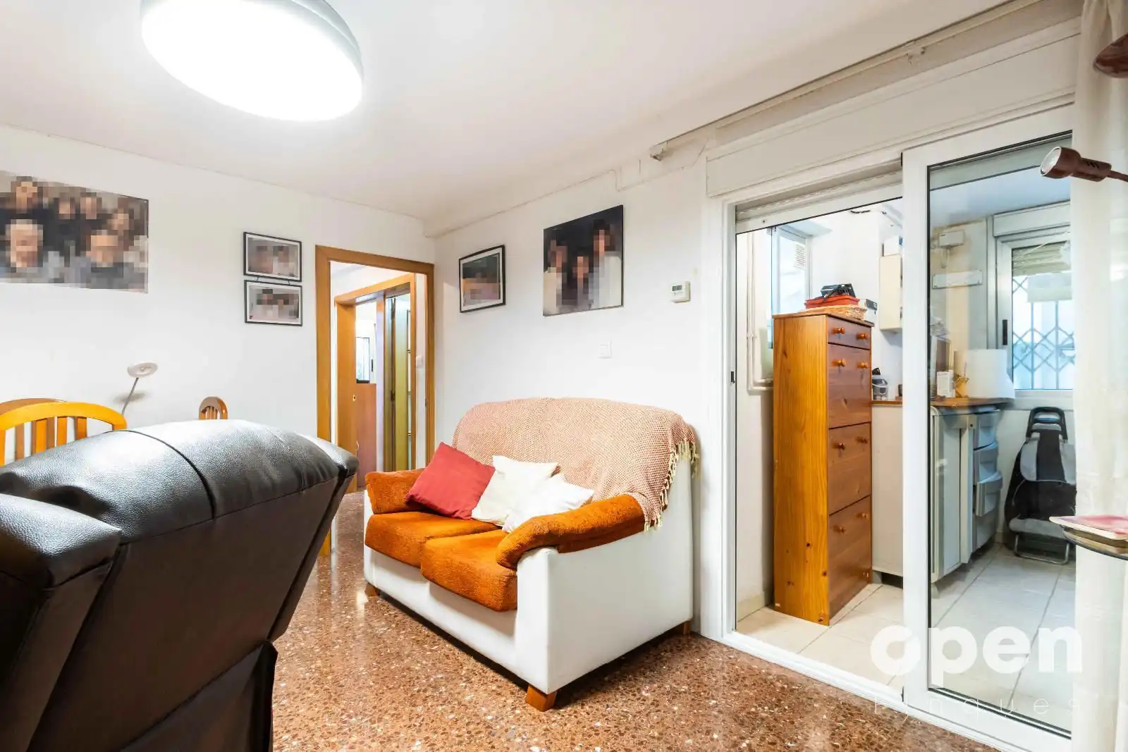 Sala d'estar de Pis en venda en Terrassa amb Calefacció