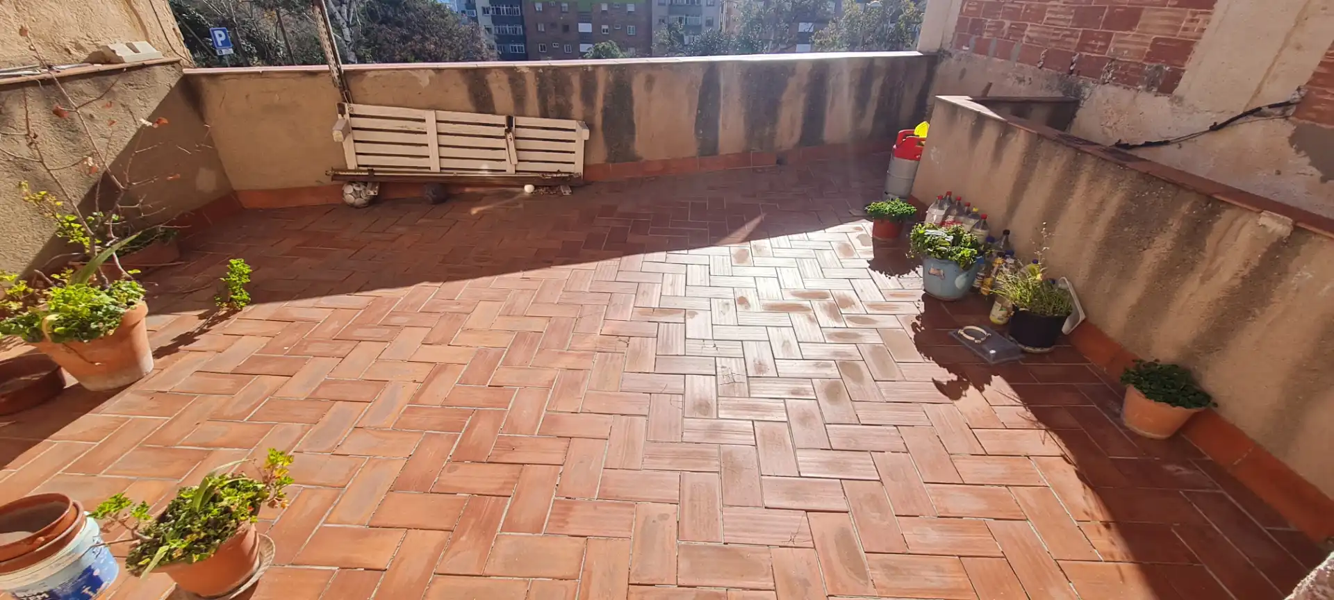 Terrace of Houses for sale in Badalona  with Furnished and Alarm