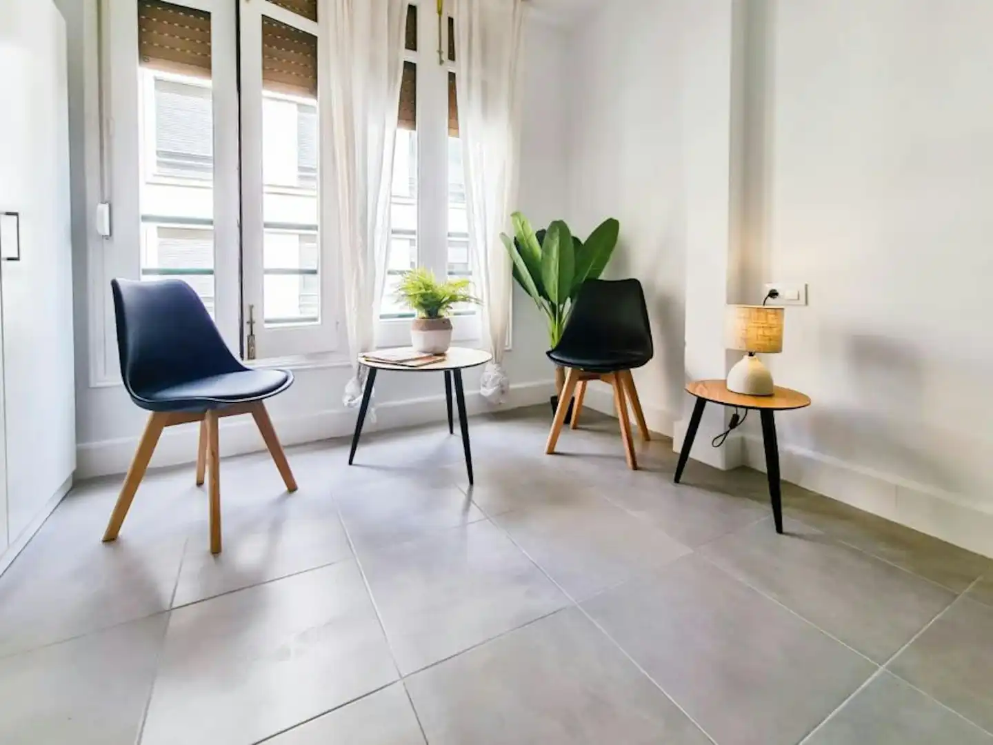 Sala de estar de Piso para compartir en  Valencia Capital con Calefacción, Lavadora y TV