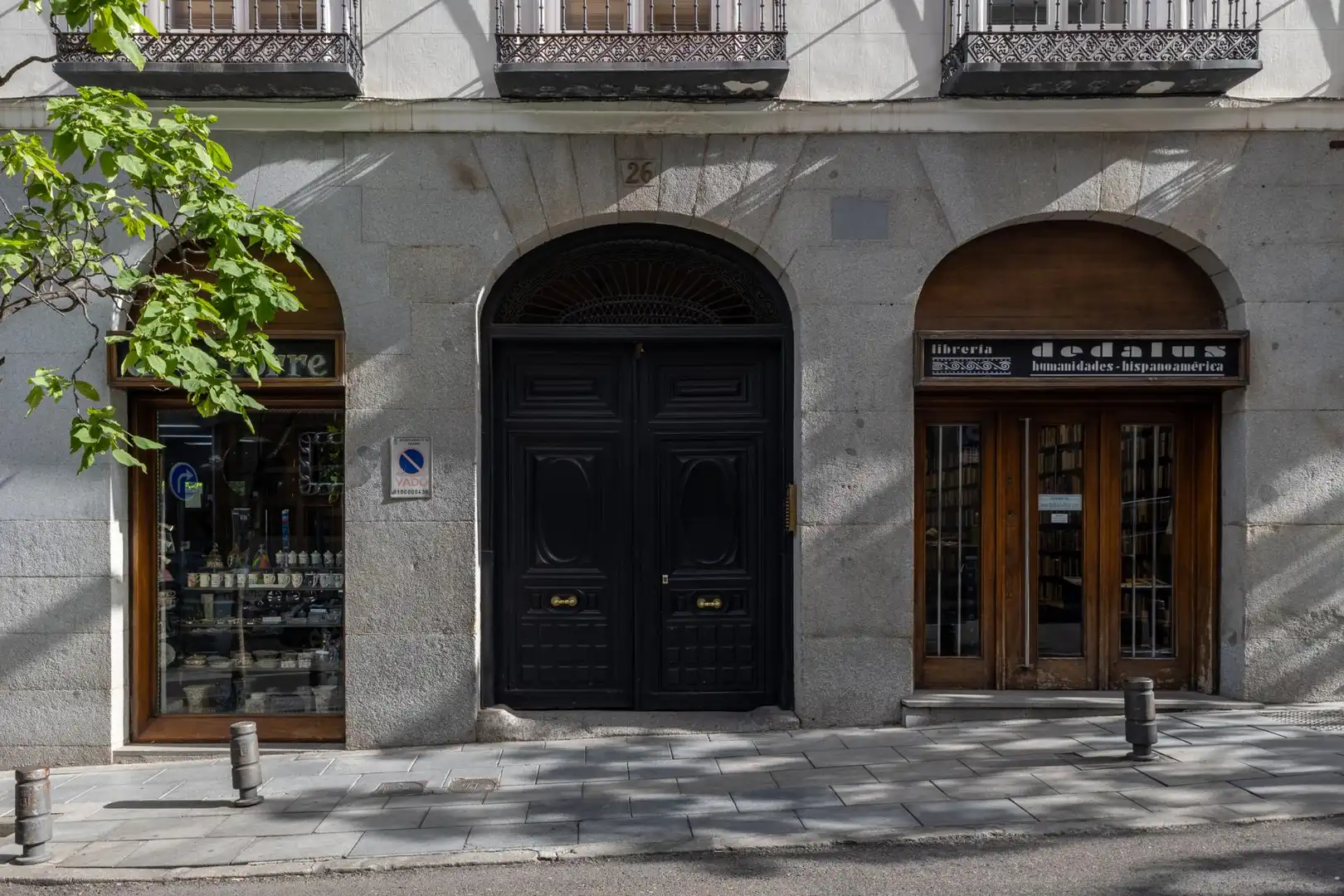 Außenansicht von Wohnungen zur Miete in Madrid mit Klimaanlage, Heizung und Möbliert