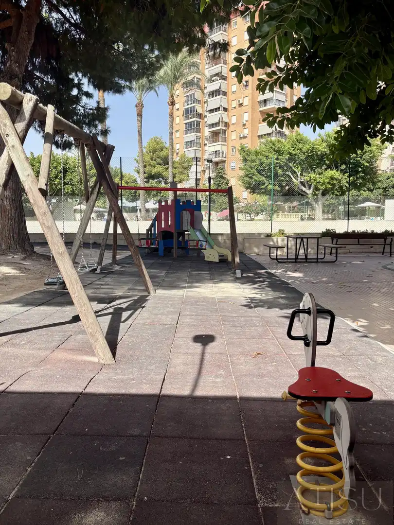 Parking of Flat for sale in El Campello  with Air Conditioner, Heating and Terrace