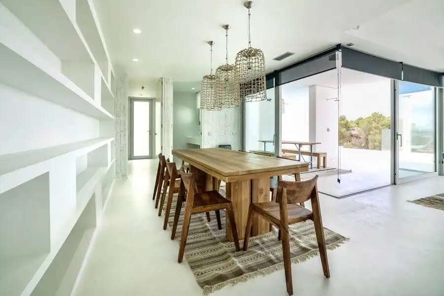 Comedor de Casa o chalet en venta en Benidorm con Aire acondicionado, Jardín privado y Terraza