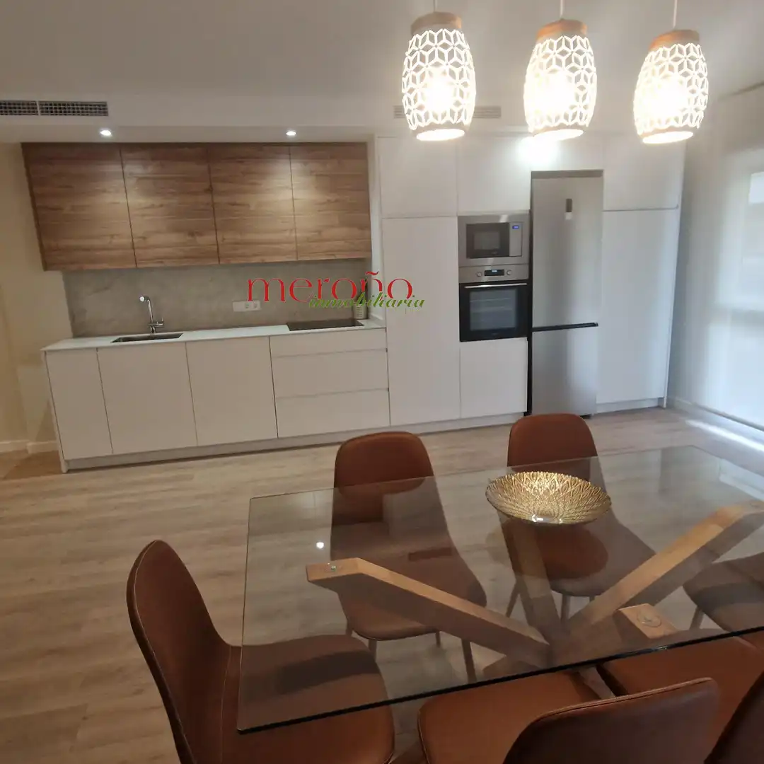 Cocina de Piso de alquiler en Elche / Elx con Aire acondicionado, Calefacción y Amueblado