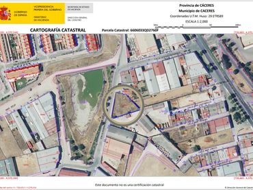 Terreno residencial en venta en Calle Océano Ártico, 9, Cáceres‎, Spain