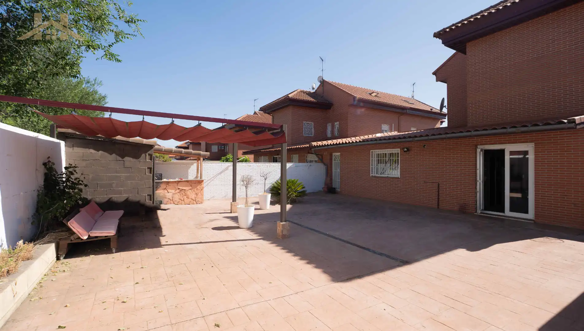 Jardín de Casa adosada en venta en Cubas de la Sagra con Aire acondicionado, Calefacción y Jardín privado