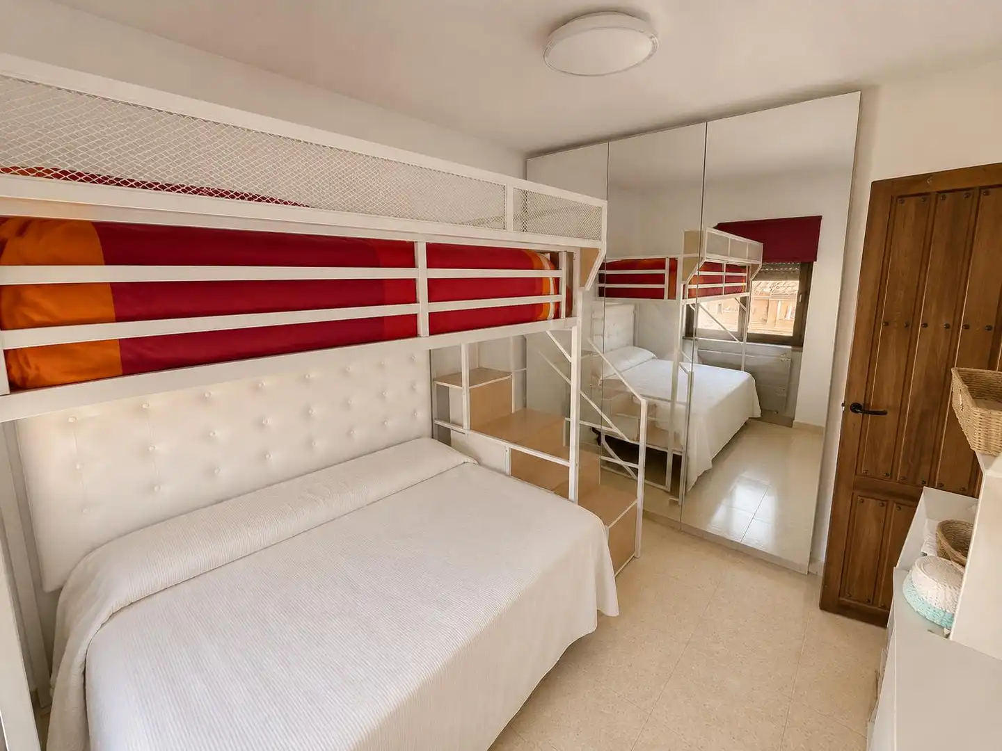 Bedroom of Detached homes for sale in Torrejón de la Calzada  with Air Conditioner, Heating and Private garden