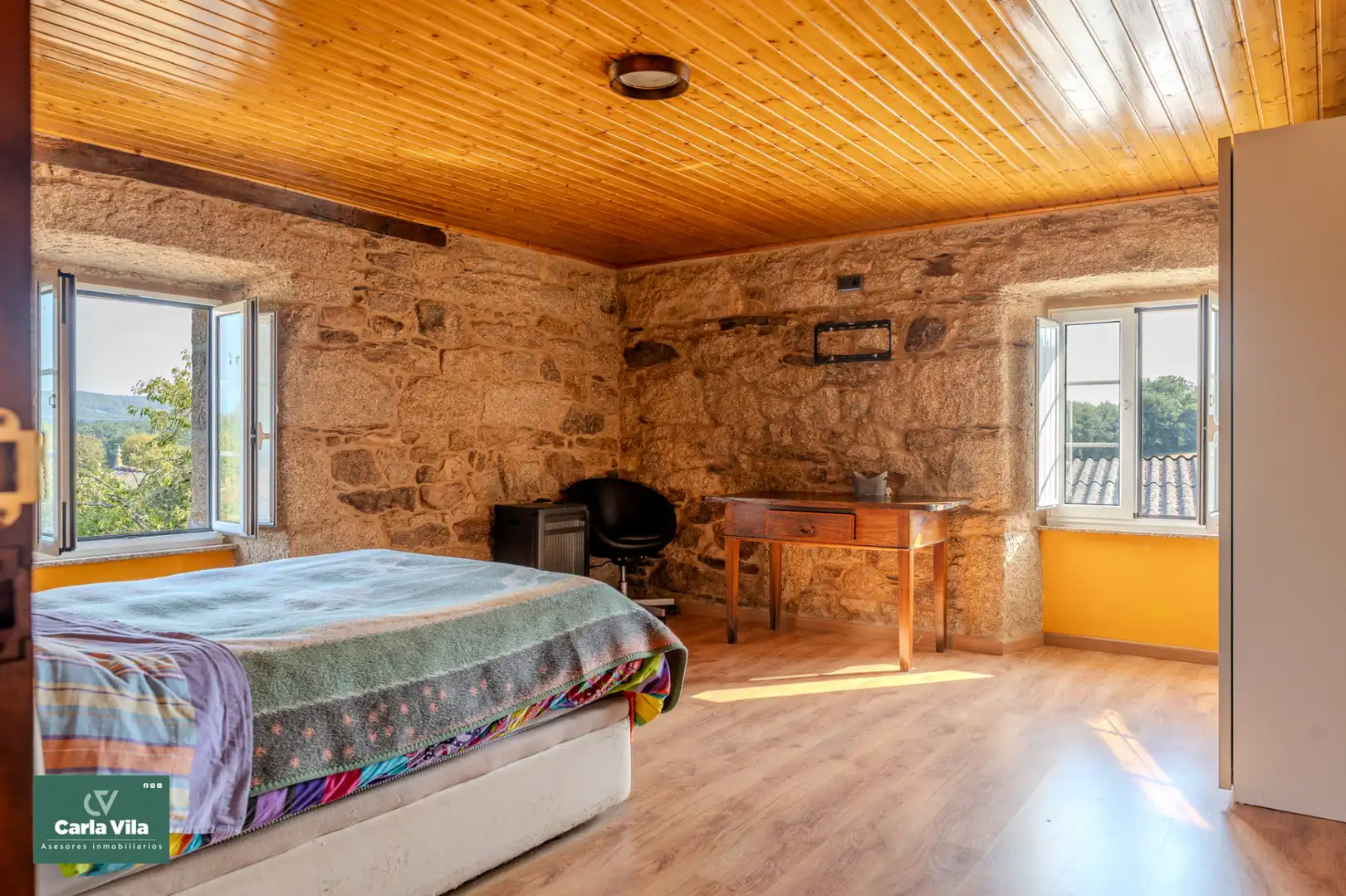 Habitación de Finca rústica en venta en O Corgo   con Calefacción, Jardín privado y Parquet