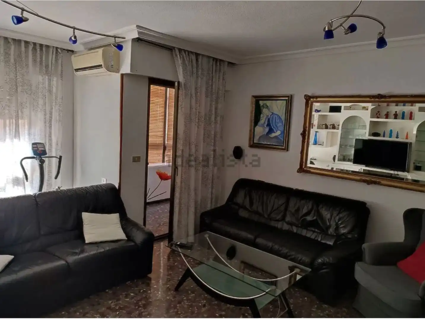 Wohnzimmer von Wohnung zur Miete in  Murcia Capital mit Klimaanlage, Terrasse und Balkon