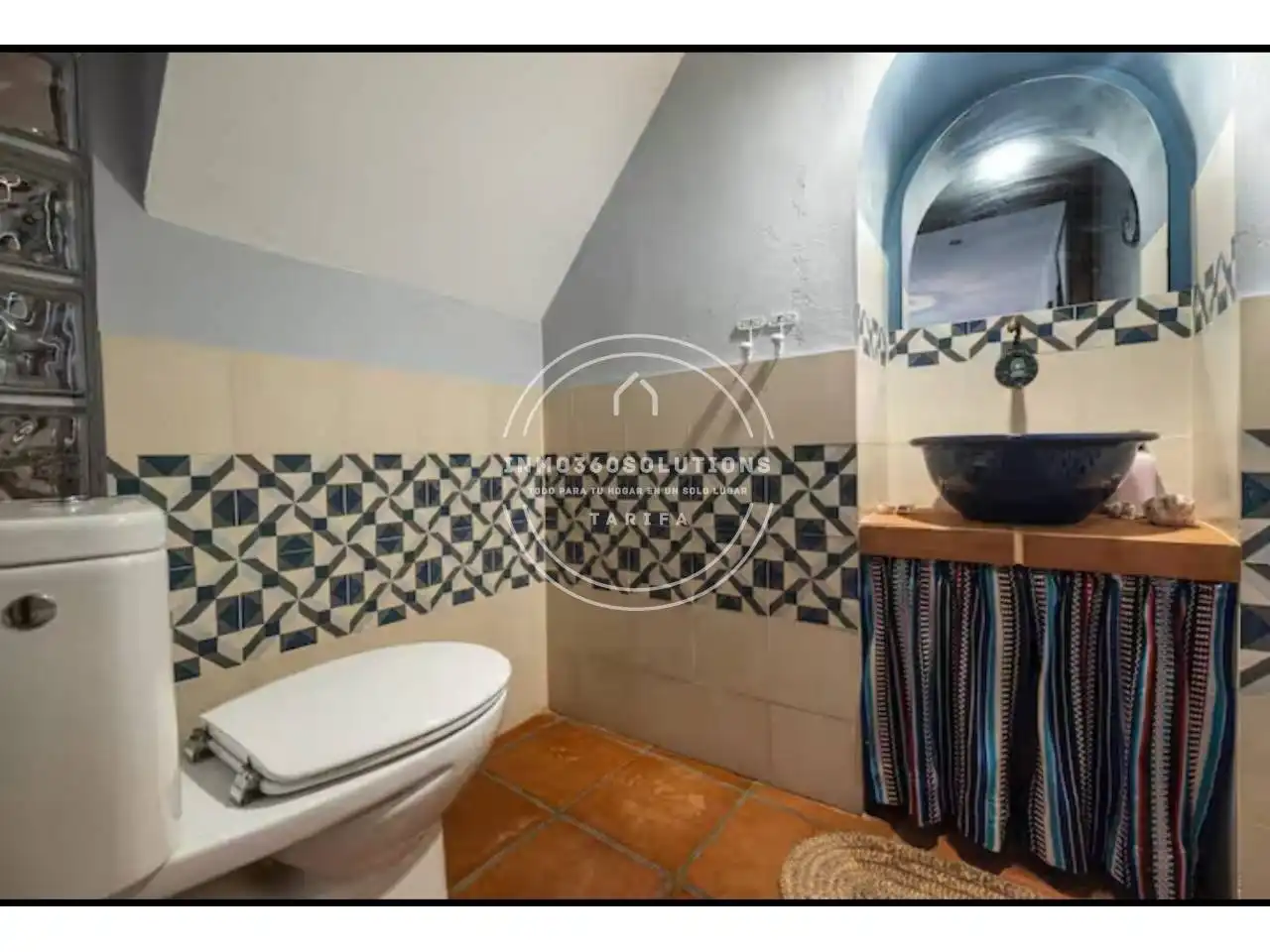Baño de Casa o chalet de alquiler en Tarifa con Terraza y Amueblado