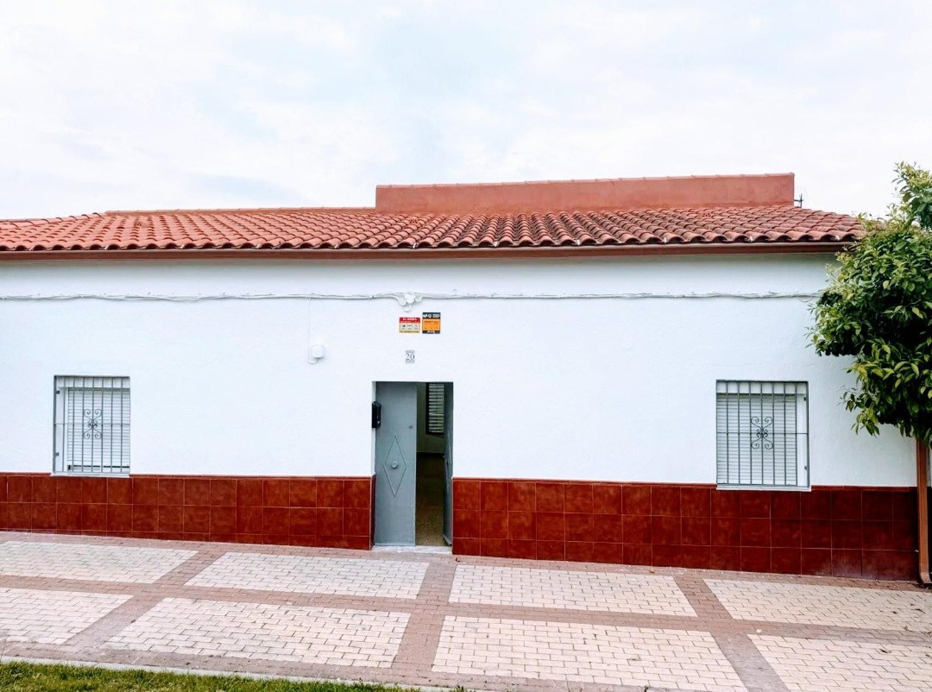 Vista exterior de Casa adosada en venda en La Albuera