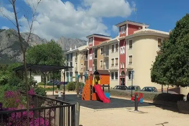 Vista exterior de Piso en venta en Polop