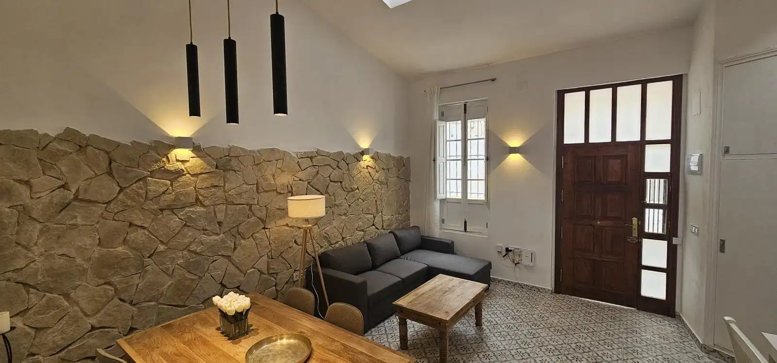 Sala de estar de Casa o chalet de alquiler en Alicante / Alacant con Aire acondicionado y Amueblado