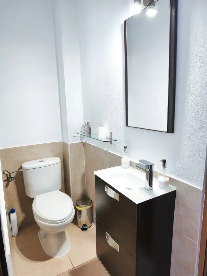 Baño de Casa o chalet en venta en Mojácar con Aire acondicionado, Calefacción y Terraza