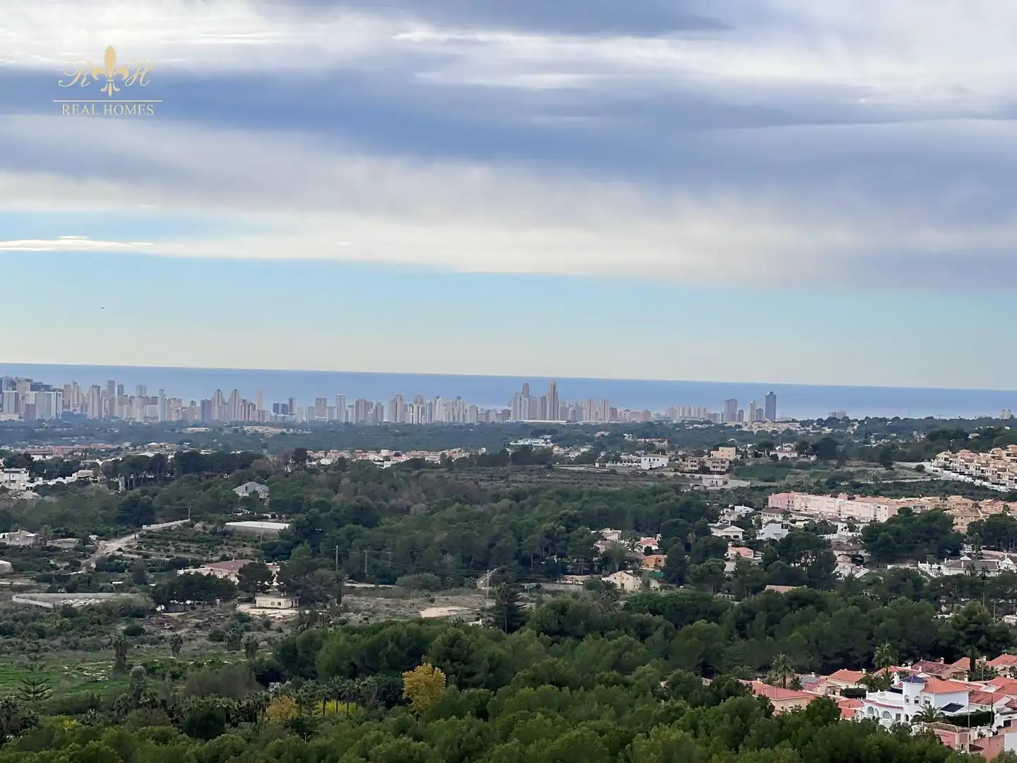 Exterior view of Houses for sale in L'Alfàs del Pi  with Air Conditioner, Heating and Terrace