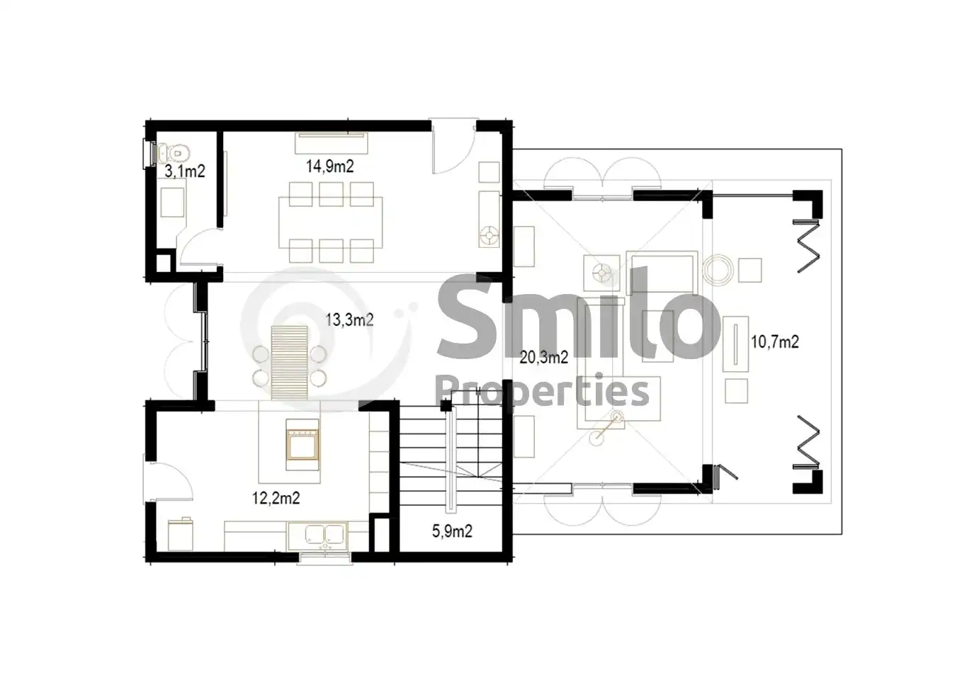 Casa con piscina en venta en Berna, imagen 69