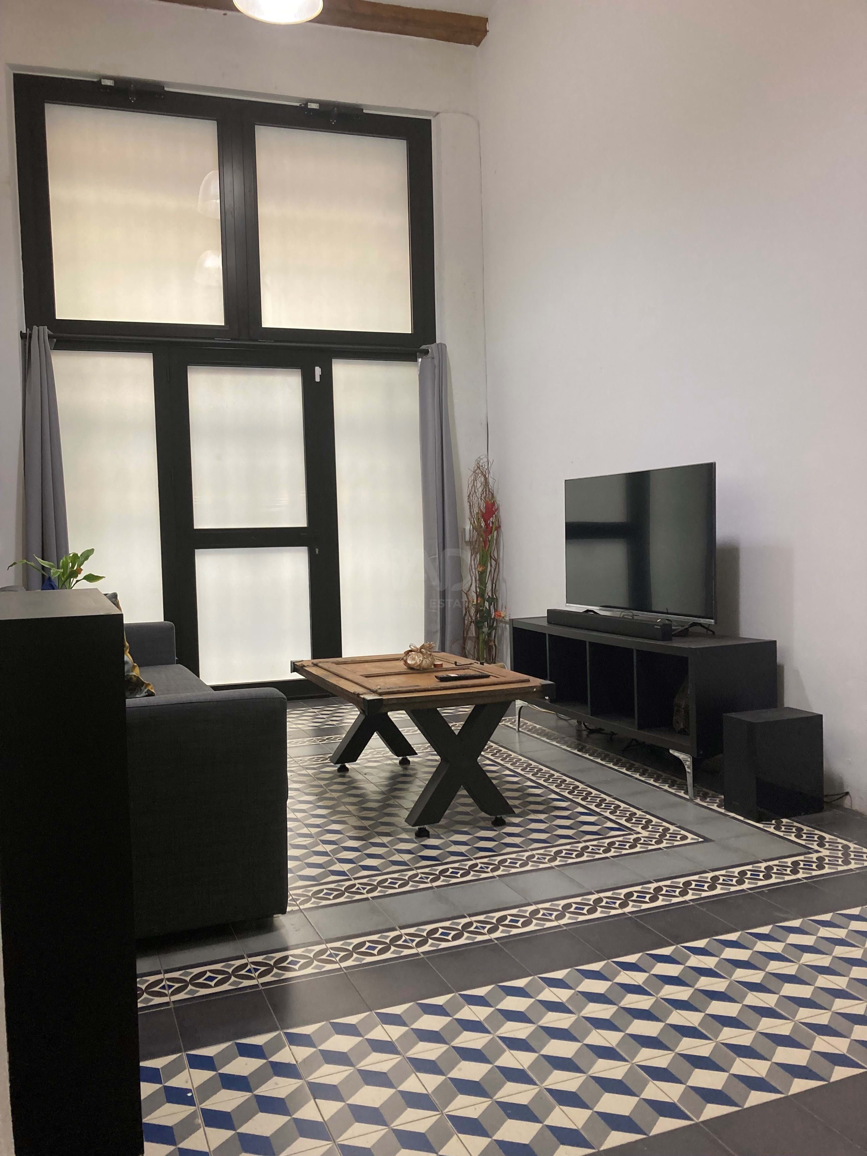 Sala d'estar de Dúplex en venda en  Barcelona Capital amb Aire condicionat