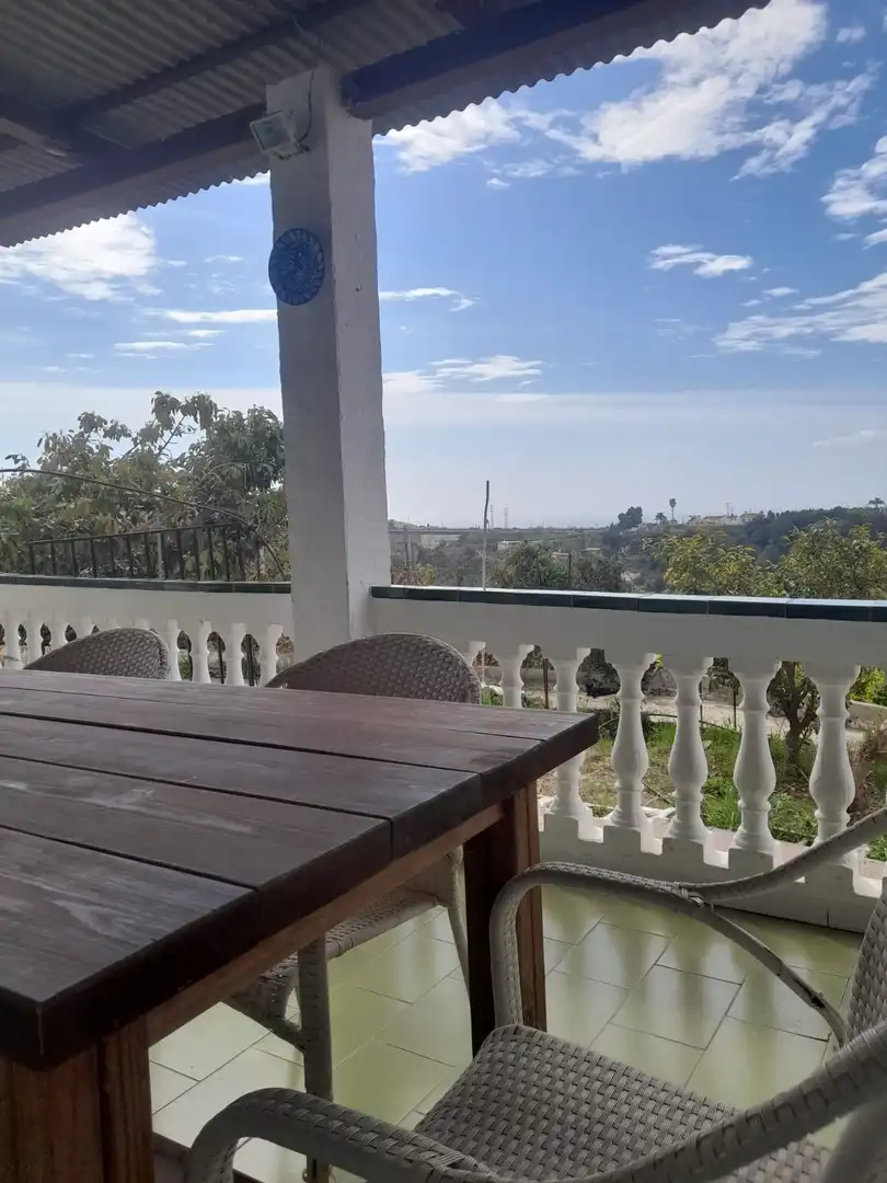 Terraza de Finca rústica en venta en Frigiliana con Calefacción, Jardín privado y Terraza