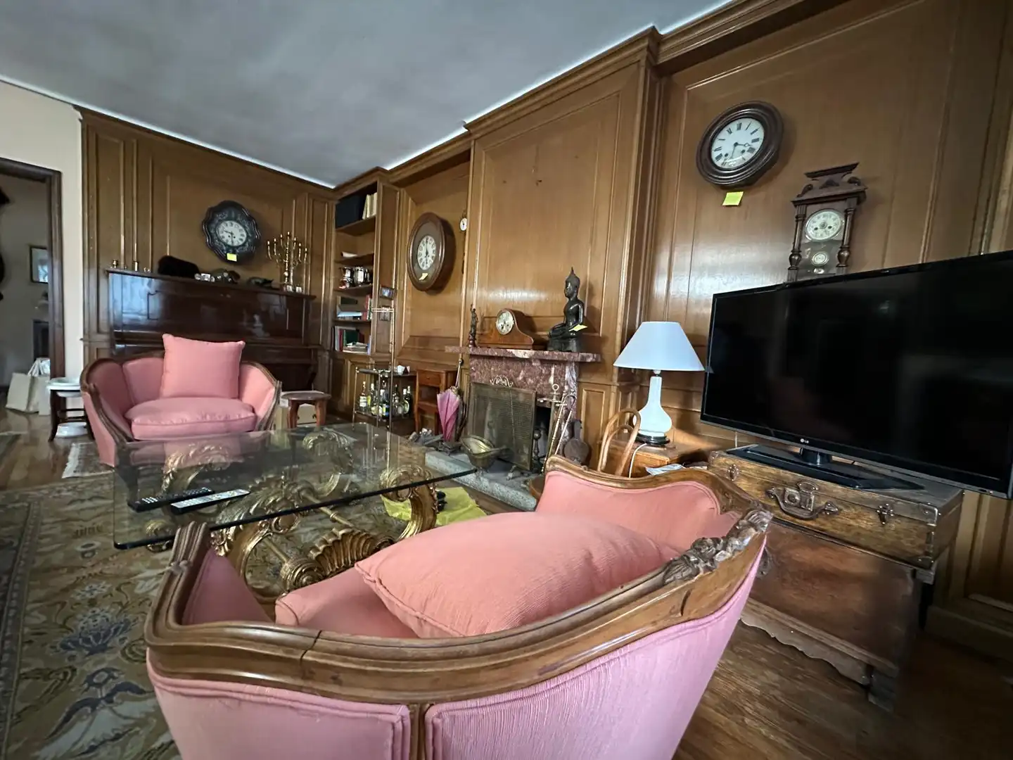 Living room of Flat for sale in Madrid  with Parquet flooring, Terrace and Storage room