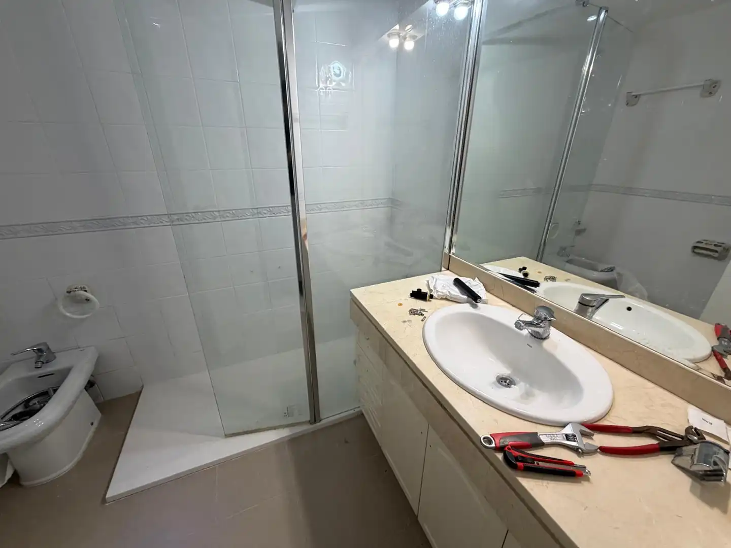 Baño de Casa o chalet de alquiler en Las Rozas de Madrid con Aire acondicionado, Calefacción y Jardín privado