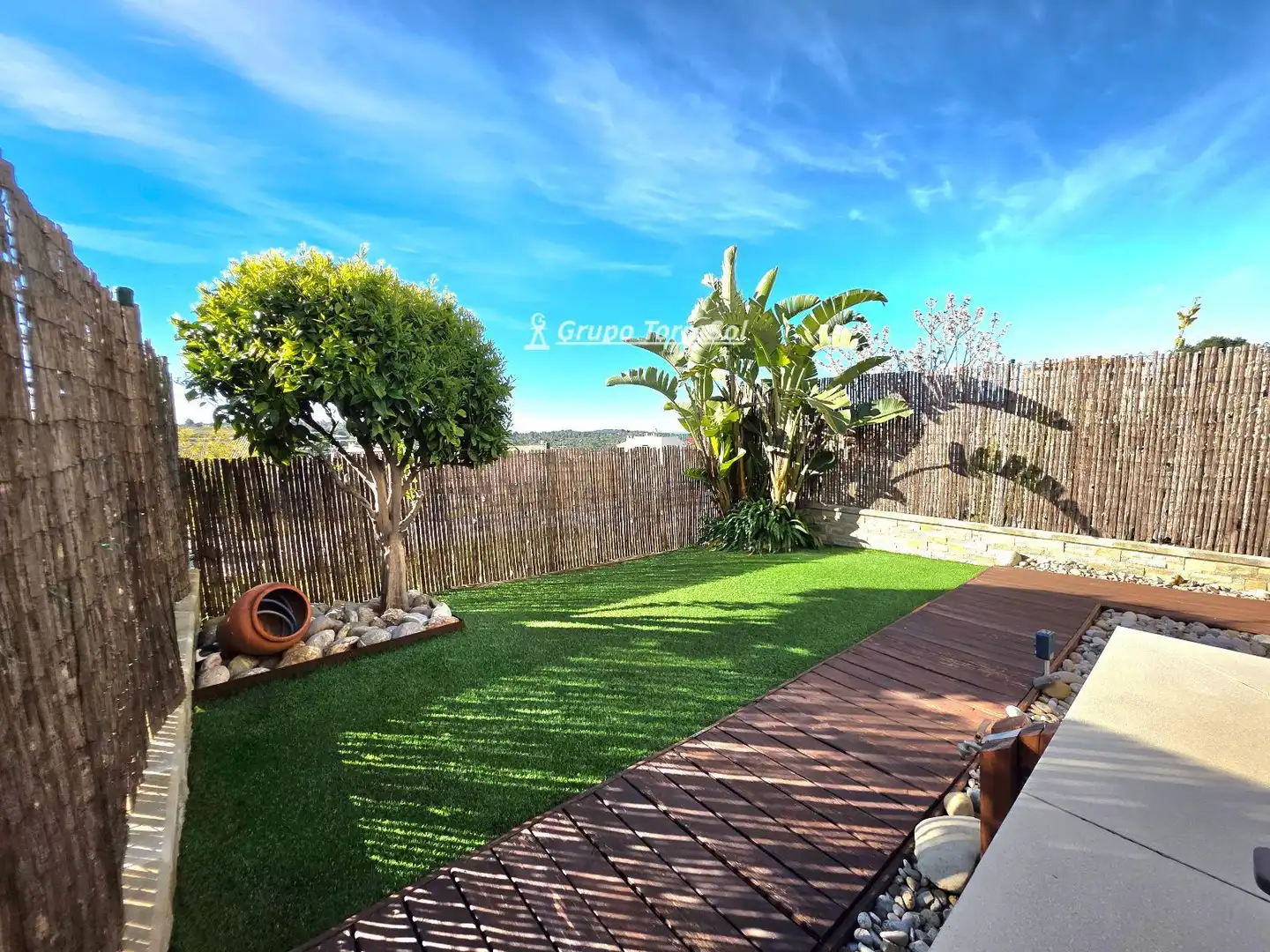 Jardín de Casa adosada en venta en La Nou de Gaià con Aire acondicionado, Calefacción y Jardín privado