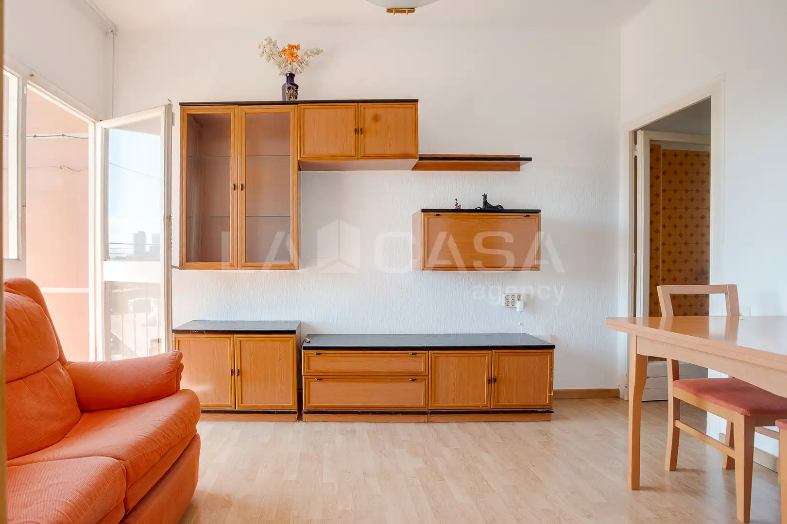 Living room of Flat for sale in Barcelona  with Balcony
