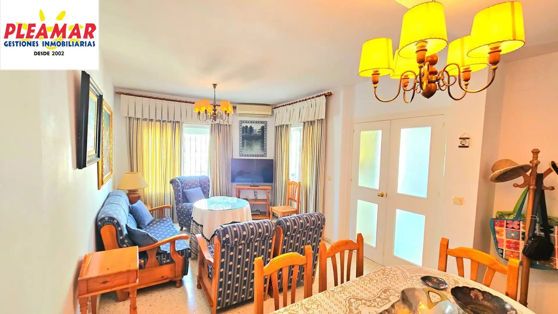 Sala de estar de Casa o chalet de alquiler en Chipiona