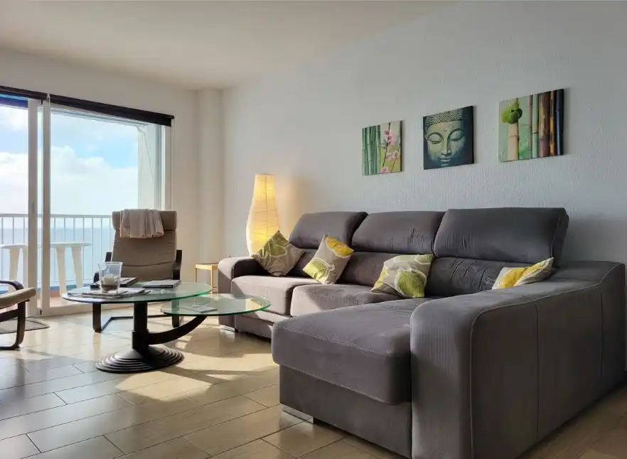 Sala de estar de Ático en venta en Tacoronte con Amueblado y Balcón