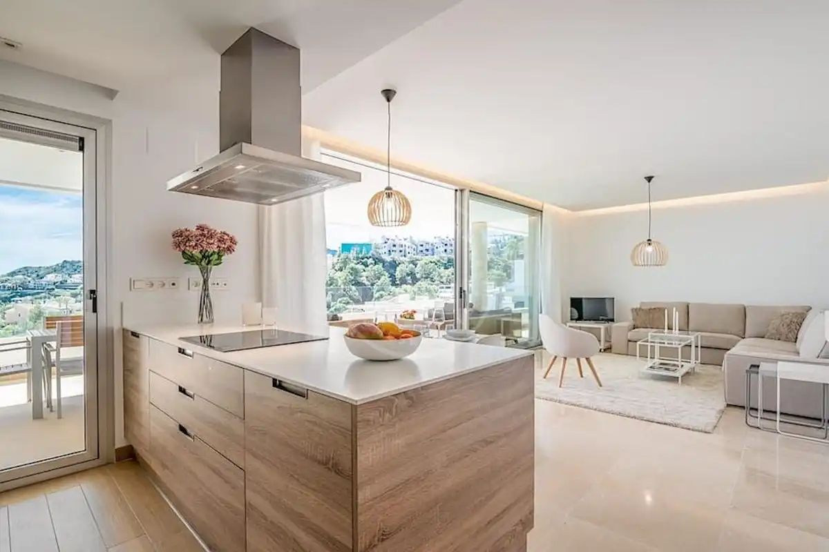 Kitchen of Apartments for rent in Benahavís  with Air Conditioner, Heating and Terrace
